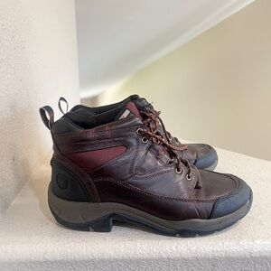Ariat Terrain Cordovan ATS Combat Boots Women 9.5 Brown Leather 10004138(70063)